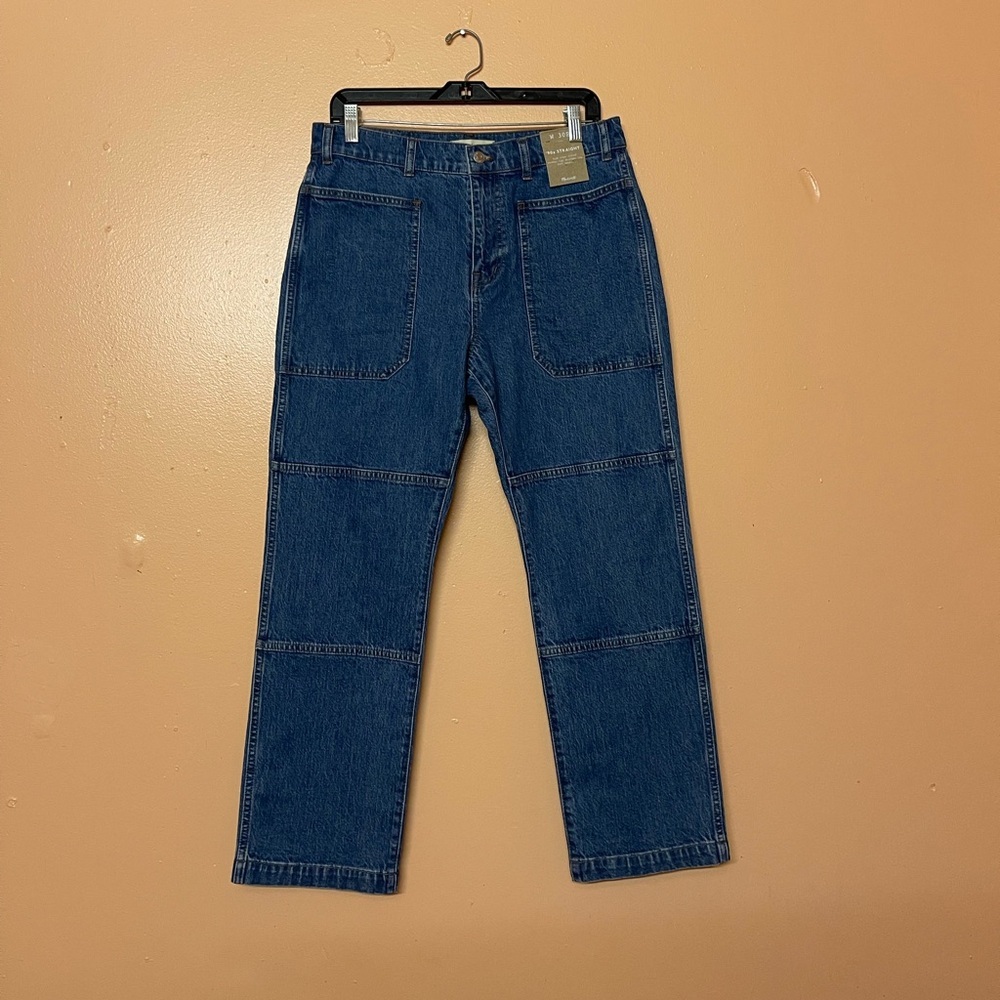 Madewell ‘90s Straight High Rise Fitted Jeans Size 30P